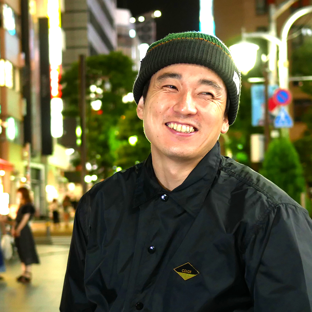 COLOR COMMUNICATIONS 2019 FW cotton tag 3 tpone knitcap / Makoto Yamamura