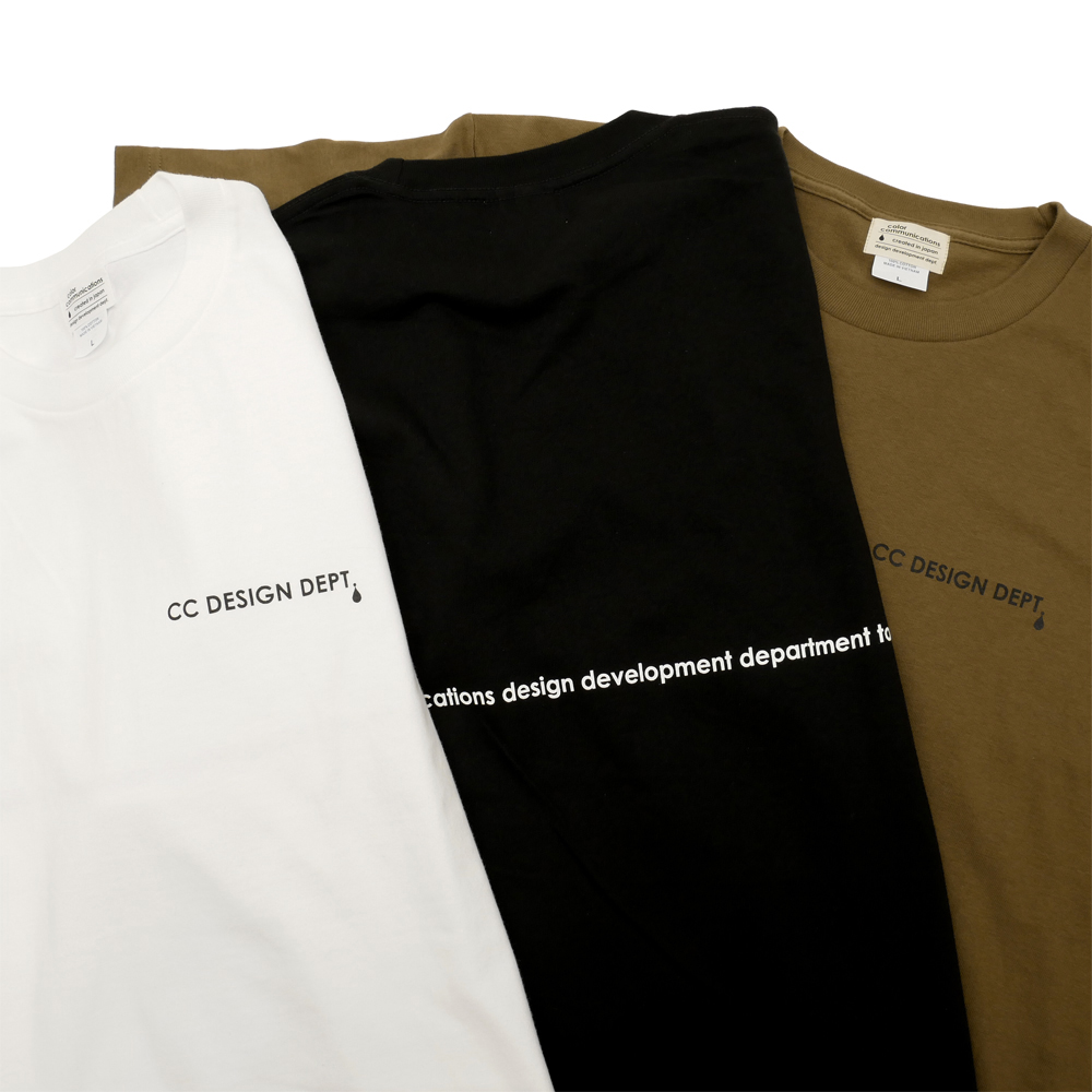 COLOR COMMUNCIATIONS（カラーコミュニケーションズ）T-SHIRT / CC DESIGN DEPT.