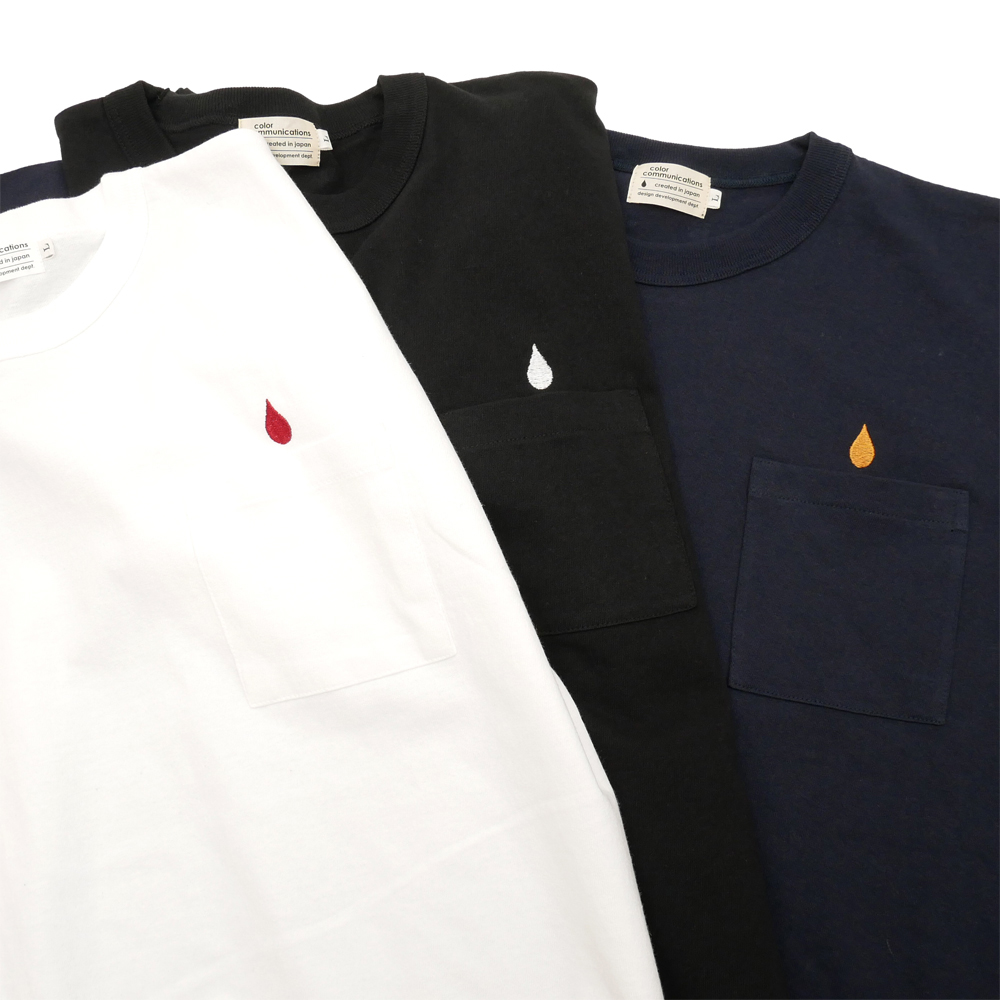 COLOR COMMUNCIATIONS（カラーコミュニケーションズ）T-SHIRT / DRIP EMB POCKET 3