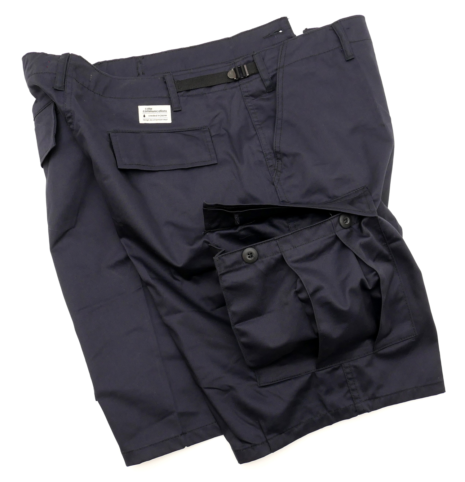 COLOR COMMUNICATIONS（カラーコミュニケーションズ）カーゴショーツ bdu tw cargo navy