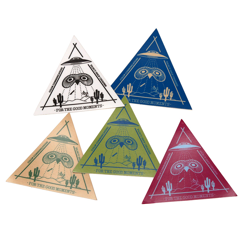 COLOR COMMUNICATIONS（カラーコミュニケーションズ）& FANCY SHOP CHOMESS（ファンシーショップチョメス）for the good moments 2021 STICKER / Marking