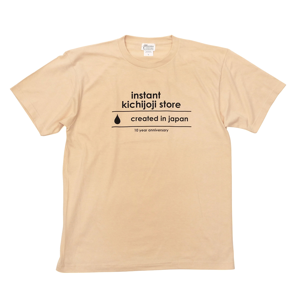 インスタント吉祥寺ストア・10周年記念 Tシャツ・color communications（カラーコミュニケーションズ）