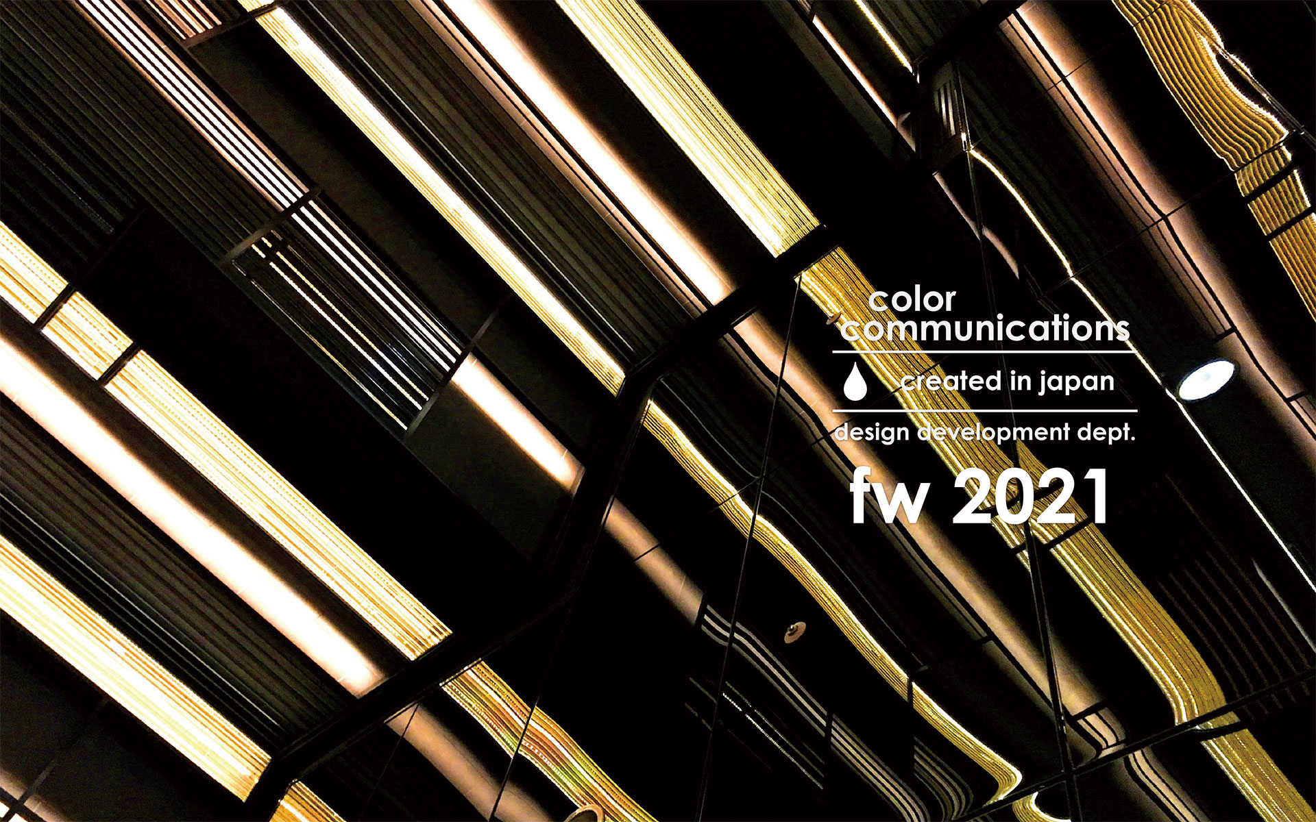 color communications（カラーコミュニケーションズ）2021 fall winter cover