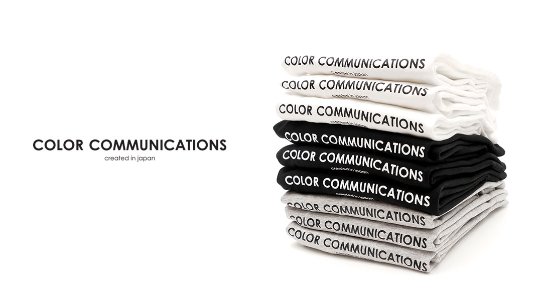 COLOR COMMUNICATIONS（カラーコミュニケーションズ）定番モデル・HP HEADER Tシャツが再入荷！