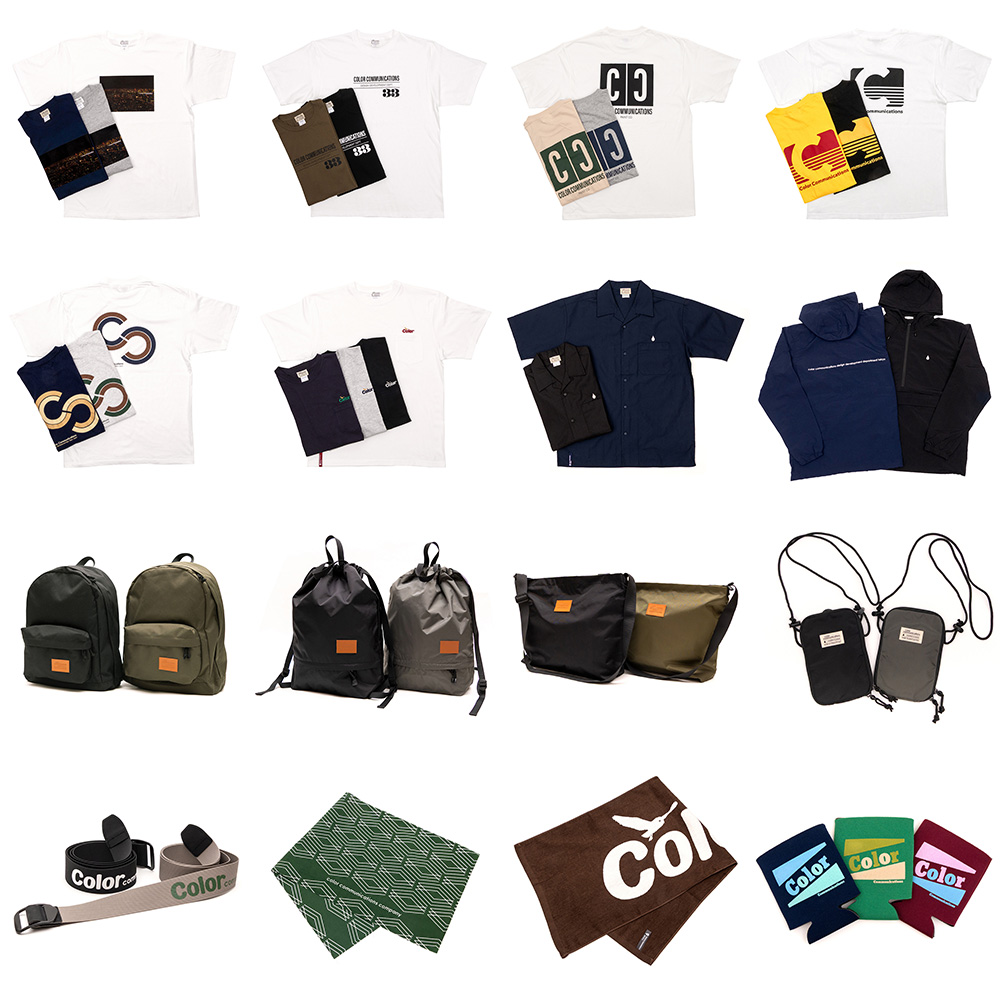 COLOR COMMUNICATIONS（カラーコミュニケーションズ）2026 spring summer アイテム